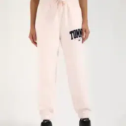 tommy hilfiger Women Brand Embroidered Joggers with Insert Pockets-picture-34