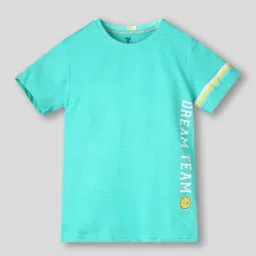 kb team spirit Boys Printed Core Slub Jersey T-Shirt image 1