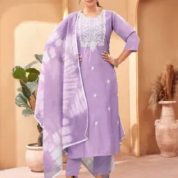 dmunesh fashion Women Embroidery Kurta Set image 1