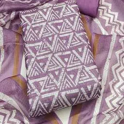nyrika Women Geometric Printed Unstitched Dress Material-picture-53