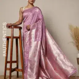 indie picks Georgette Artsilk Banarasi Traditional Saree -picture-13