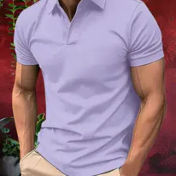 alpha tribe Men Regular Fit Polo T-Shirt-picture-26