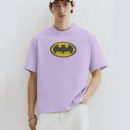 buda jeans co Men Graphic Print Oversized Fit Crew-Neck T-Shirt image 1