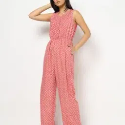 yousta Women Floral Print Jumpsuit with Insert Pocket-picture-31