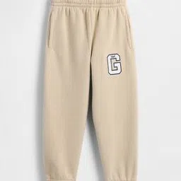 Boys Logo Print Mid-Rise Joggers-image-54