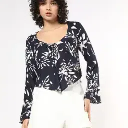 fyre rose Women Floral Print Relaxed Fit Top-picture-38