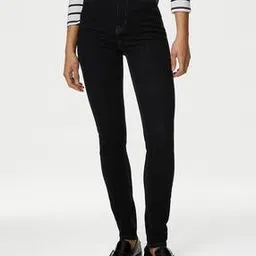 marks & spencer Women Magic Shaping High-Rise Skinny Jeans-picture-45