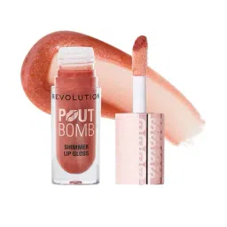 makeup revolution Pout Bomb Shimmer Lip Gloss image 1