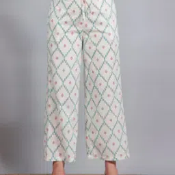 aramya Women Printed Palazzos with Drawstring-picture-24