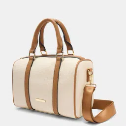 forever glam by pantaloons Women Colourblock Handbag with Detachable Sling Strap image 1