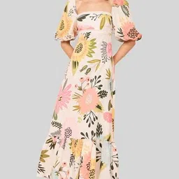 lulu & sky Women Fit and Fllare Dress image 1