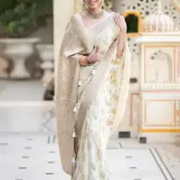 indie picks Graceful Pure Art Silk Saree with Blouse Piece -picture-13