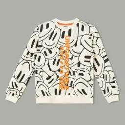 fame forever by lifestyle Boys Typographic Print Regular Fit Sweatshirt image 1