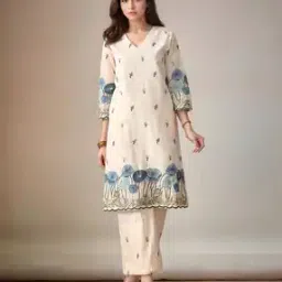 indie picks Embellished and Embroidery Kurta Set  -picture-13
