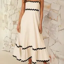 sheetal associates Women Lace Fit and Flare Dress-picture-35