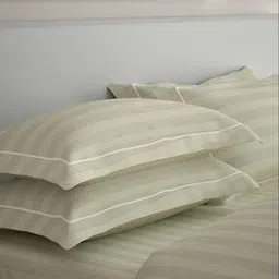 mulberry living Set of 2 Striped Rectangular Pillow Covers 300TC-picture-18