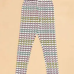 pantaloons junior Girls Cotton Self-design Leggings-picture-19
