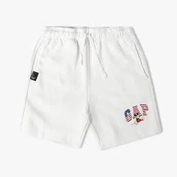 gap kids Boys Regular Fit Shorts with Brand Print-picture-27