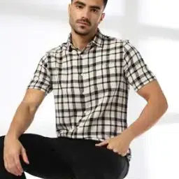 netplay Men Checked Slim Fit Shirt with Patch Pocket-picture-35