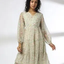rio Women Floral Print Tiered Dress-picture-51
