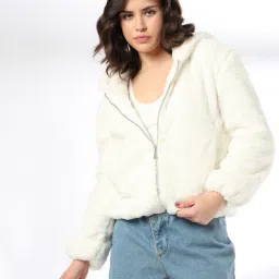 rio Women Regular Fit Hooded Jacket image 1