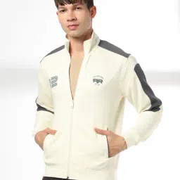 teamspirit Men Curved CNS Zip-Up Regular Fit Sweatshirt image 1