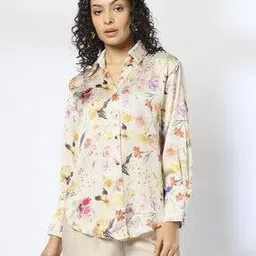 fig Women Floral Print Relaxed Fit Shirt-picture-48