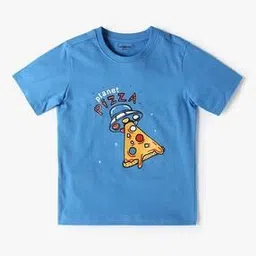 yousta Boys Graphic Print Regular Fit Round-Neck T-Shirt-picture-10