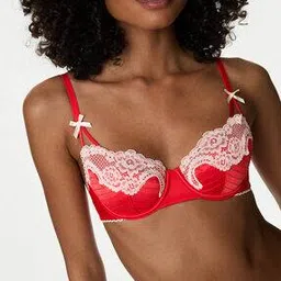 marks & spencer Women Lace Wired T-Shirt Bra-picture-30