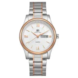kenneth scott Men Analogue Wrist Watch with Stainless Steel Strap - K23029-KBKW image 1