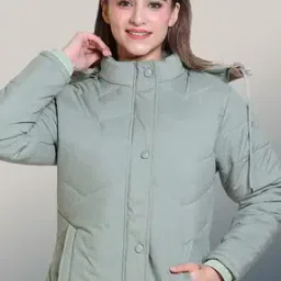 leia Women Quilted Regular Fit Hooded Jacket-picture-42