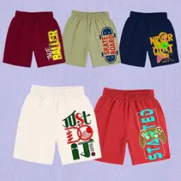 aoosh Boys Graphic Regular Fit Shorts-picture-29
