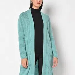 Knitted Open-Front Cardigan-picture-19