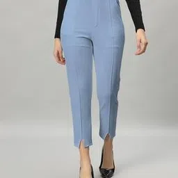 wuxi Women Relaxed Fit Flat-Front Trousers-picture-16