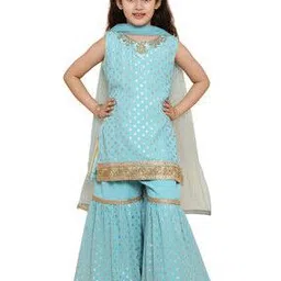 aj dezines Embellished 3-Piece Kurta Suit Set-picture-53