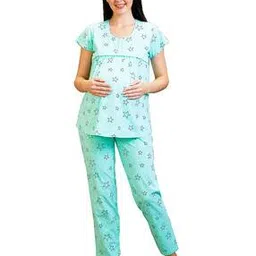 av2 Women Star Print Top with Pyjamas-picture-38