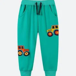 oh rare Boys Graphic Print Mid Rise Joggers-picture-36