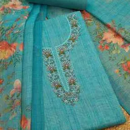 soch  Women Floral Unstitched Dress Material-picture-31