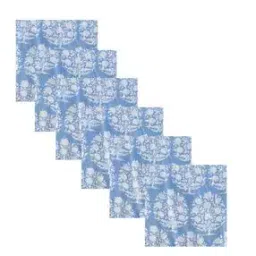 handicraft-palace Set of 6 Floral Print Table Napkins-picture-13
