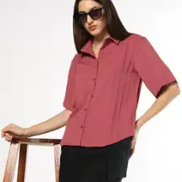buda jeans co Women Striped Relaxed Fit Shirt-picture-38