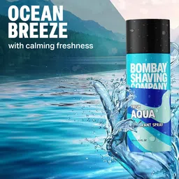 Bombay Shaving Company Men Set Of 2 Fresh Aqua & Intense Musk Deodorant Spray- 150 ml Each image 3