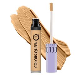 Colors Queen Conceal & Reveal Long Lasting Liquid Concealer - 6g - Natural 06-picture-10