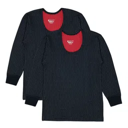 BODYCARE INSIDER Infants Pack Of 2 Printed Ribbed Thermal Tops-picture-19
