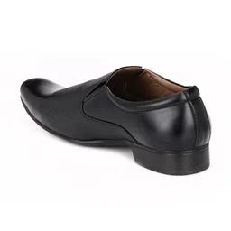 RL Rocklin Men Men Black Solid Formal Slip-Ons image 3