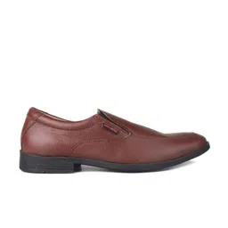Red Chief Men Textured Leather Formal Slip-On Shoes image 3