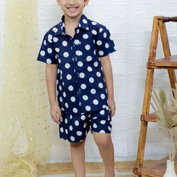 UNBIND Printed Pure Cotton Shirt with Shorts image 1