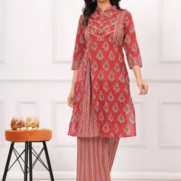 UNBIND Printed Three Quarter Sleeve Tunic & Trouser Co-Ords-picture-18