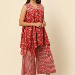 Laado - Pamper Yourself Printed Pure Cotton Kurta With Palazzo image 4