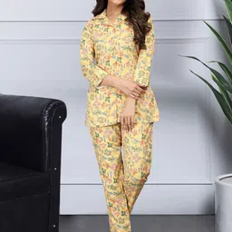 KALINI Printed Shirt and Trouser Co-Ords image 5