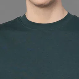 Red Tape Round Neck Drop-Shoulder Sleeves Antimicrobial Oversized T-shirt image 3